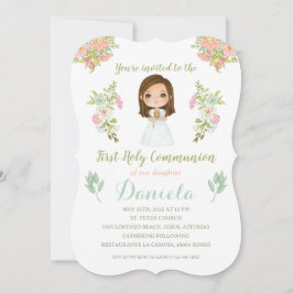 Invitación Primera Comunión DANIELA Inbjudningar