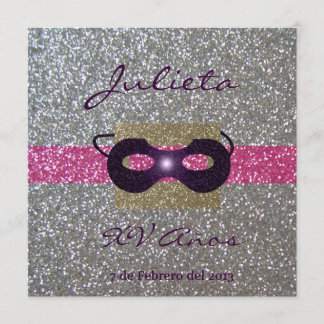 Invitación XV Años Inbjudningar