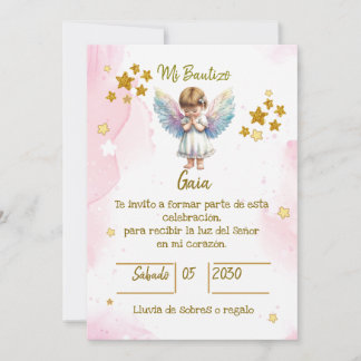 INVITACIONES PARA BAUTIZO DE NIÑA INBJUDNINGAR