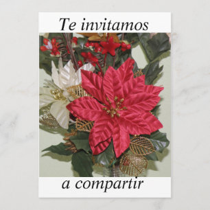 invitacionfiesta de Navidad Inbjudningar