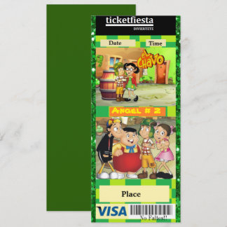 invitacon El chavo del ocho Inbjudningar