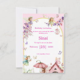 Invitation: A special children's birthday invitati Inbjudningar