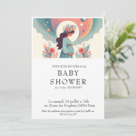Invitation baby shower en français inbjudningar