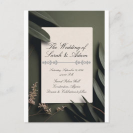 Invitation Helg Vykort