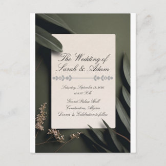 Invitation Helg Vykort