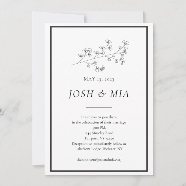 Invitation Inbjudningar (Framsida)