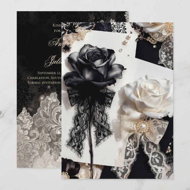 Invitation Inbjudningar (Fram/baksida)