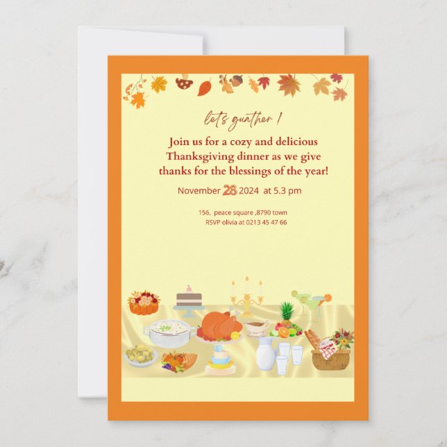 Invitation Inbjudningar (Framsida)