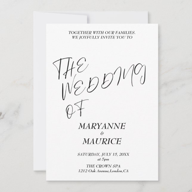 Invitation Inbjudningar (Framsida)