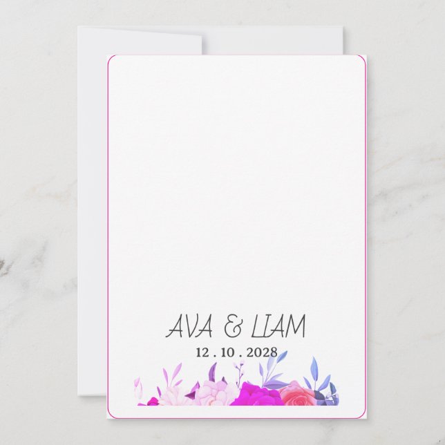 Invitation Inbjudningar (Baksida)