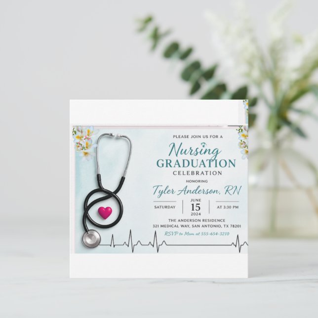 Invitation Inbjudningar (Stående Fram)