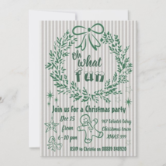 Invitation Inbjudningar (Framsida)