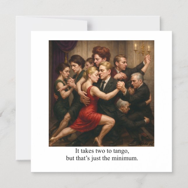 Invitation Magnetisk Inbjudningskort (Framsida)