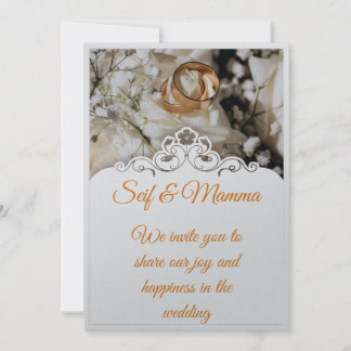 invitation mariage inbjudningar