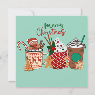 Invitation Merry Christmas  Inbjudningar