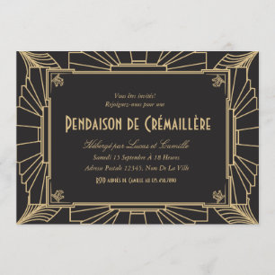 Invitation orientée de partie de pendaison de 1920 inbjudningar