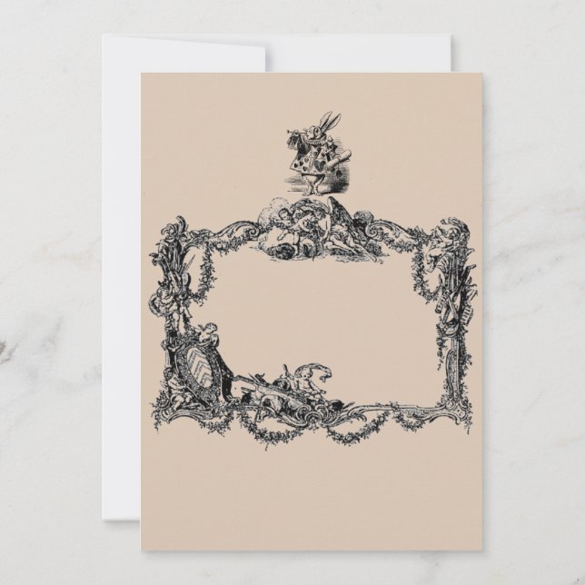 Invitation to the wedding card – Einladung Inbjudningar (Baksida)