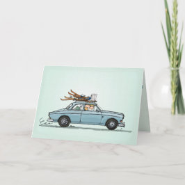 Invitation Vintage Volvo 122s Amazon Inbjudan