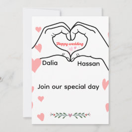 Invitation wedding inbjudningar