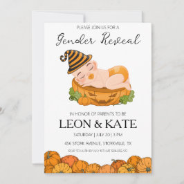 invitationer för avslöjande av pumpa kön inbjudningar