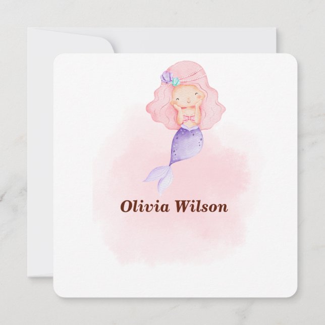 Invitations  inbjudningar (Baksida)