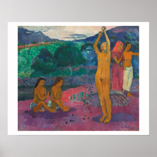 "INVOCATION 1903" PAUL GAUGUIN POSTER