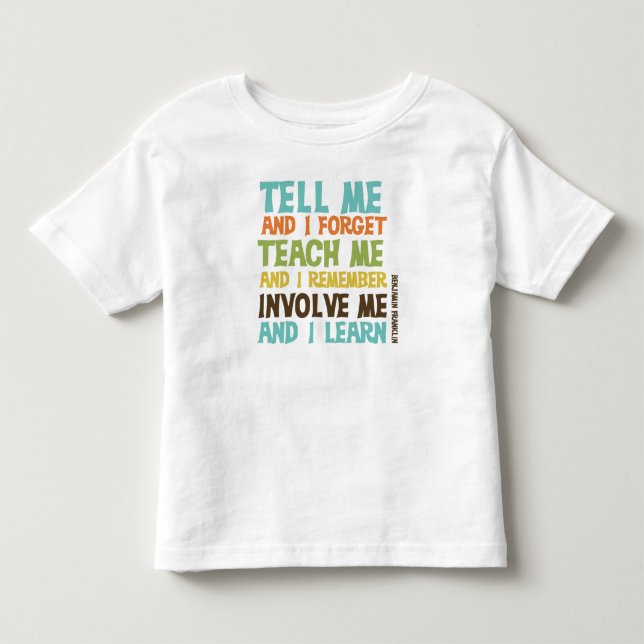 Involvera mig inspirationsoffert t-shirt (Framsida)