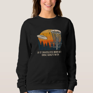 Involverar öl- och skivgolf som dricker Golfer Alc T Shirt