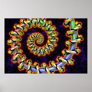 Inward Spiral, I Poster