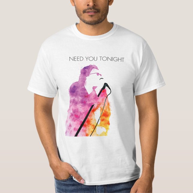 INXS Kick 2 Classic band T Shirt (Framsida)