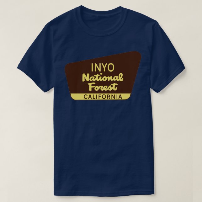 INYO NATIONAL FOREST CALIFORNIA YOSEMITE DÖDSVAL T SHIRT (Design framsida)