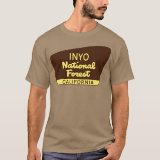 INYO NATIONAL FOREST CALIFORNIA YOSEMITE DÖDSVAL T SHIRT