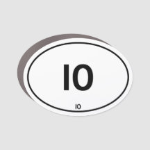 Io Car Magnet
