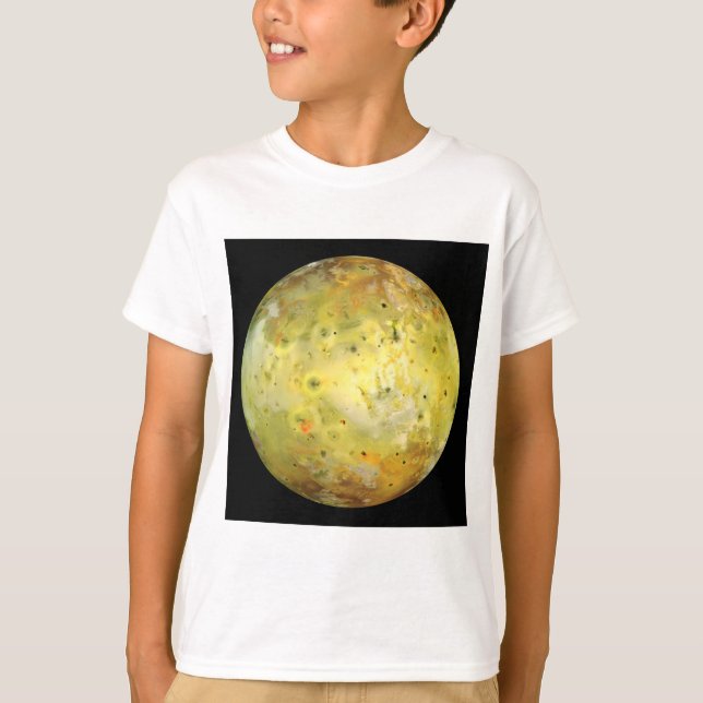 Io (Jupiters måne) T Shirt (Framsida)