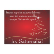 Io Saturnalia Citat från Petronius