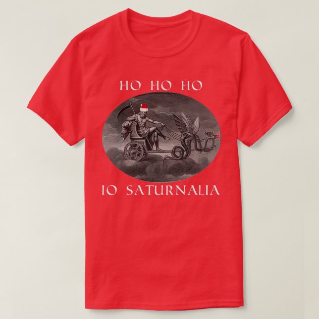 Io Saturnalia T Shirt (Design framsida)