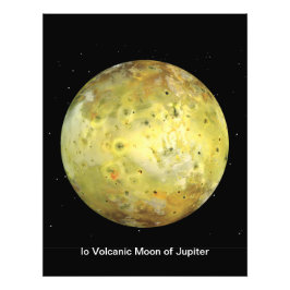 Io Volcanic Måne of Jupiter Fototryck