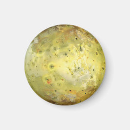 Io Volcanic Måne of Jupiter Magnet