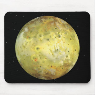 Io Volcanic Måne of Jupiter Musmatta