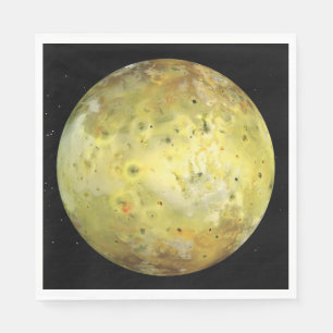 Io Volcanic Måne of Jupiter Pappersservett