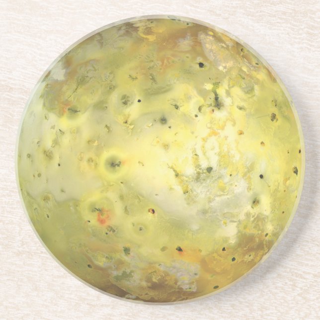 Io Volcanic Måne of Jupiter Underlägg (Framsidan)
