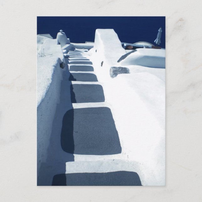 Ioa Santorini ö Grekland Vykort (Framsida)