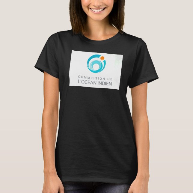 IOC-Flagga för Indiska oceanen T Shirt (Framsida)