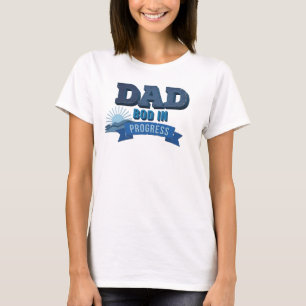 Iögonfallande DAD BOG PROGRESS Konstnärlig komposi T Shirt