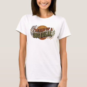 Iögonfallande STORFÄLT Konstnärligt motiv T Shirt