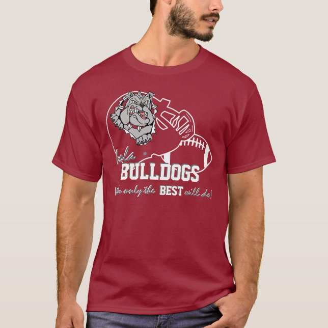 Iola bulldoggCarroll 79 utslagsplats Tee Shirt (Framsida)