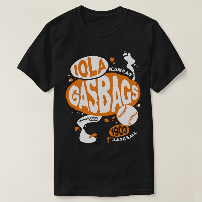 Iola Gasbags T Shirt (Design framsida)