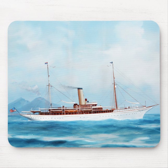 Iolanda Steam Yacht 1909 Musmatta (Framsidan)