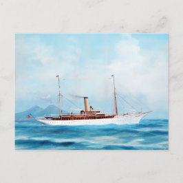 Iolanda Steam Yacht 1909 Vykort