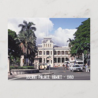 Iolani Palace Hawaii Vykort